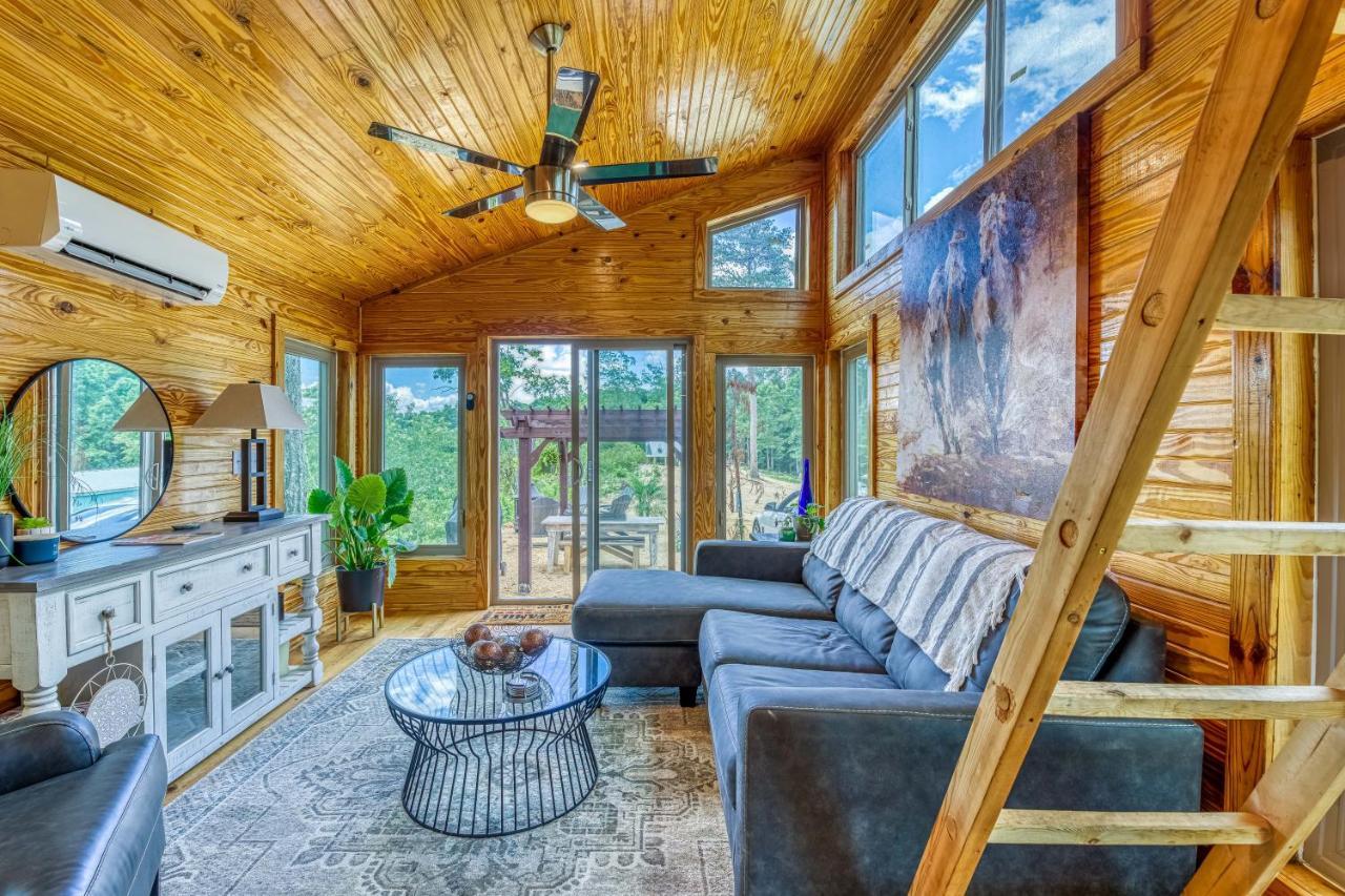 The Gemini-A Dreamy, Waterfront Tiny Cabin Rogersville Exterior foto